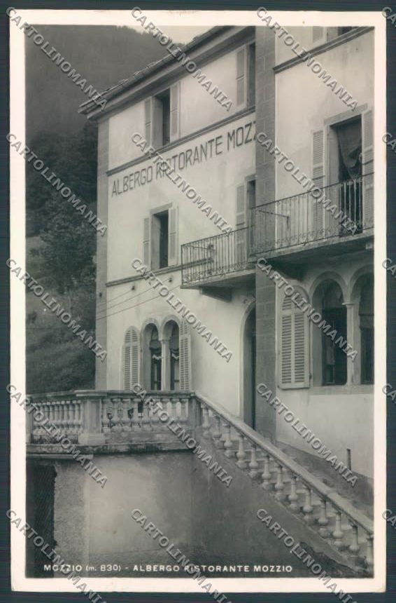 Verbania Crodo Mozzio Foto cartolina ZQ8831 – fronte