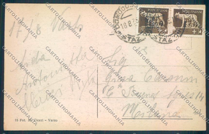 Verbania Varzo cartolina ZQ8836 – retro