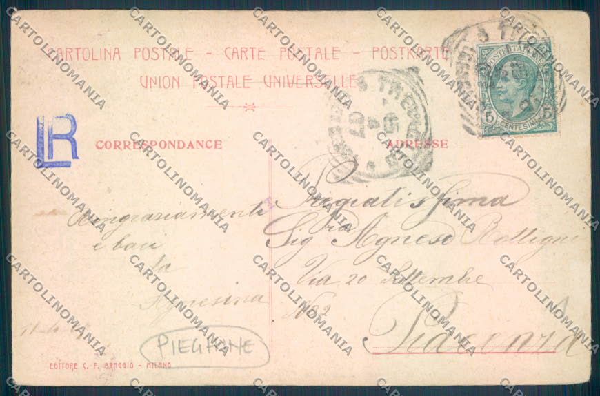 Verbania Varzo PIEGHINE cartolina ZQ8841 – retro