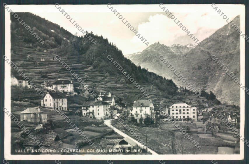 Verbania Crodo Cravegna Foto cartolina ZQ8848 – fronte