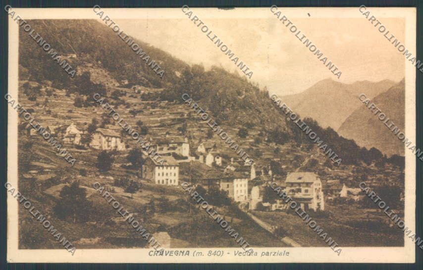 Verbania Crodo Cravegna cartolina ZQ8850 – fronte