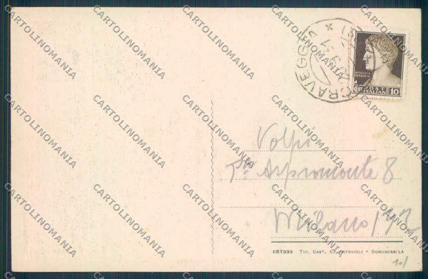 Verbania Craveggia Vocogno Fornasco cartolina ZQ8854 – retro