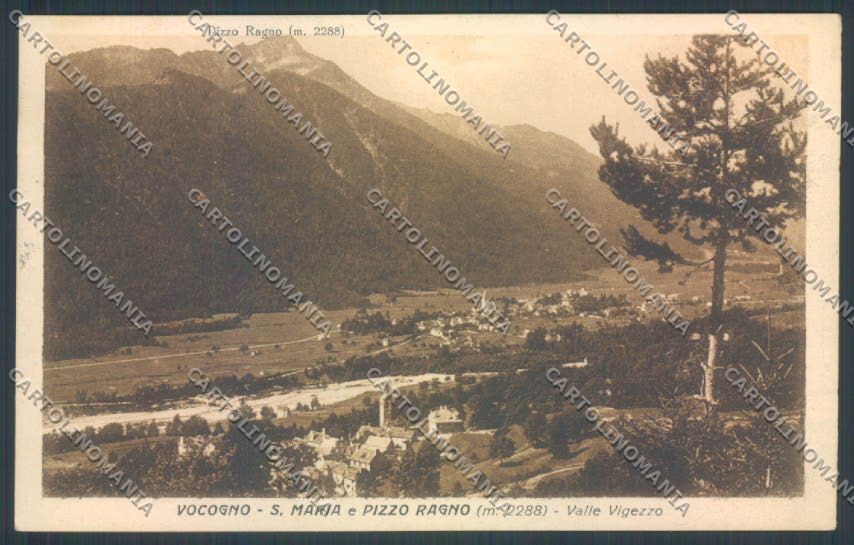 Verbania Craveggia Vocogno cartolina ZQ8856 – fronte