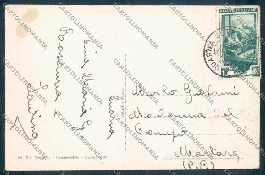 Verbania Quarna Sotto cartolina ZQ8867 – retro