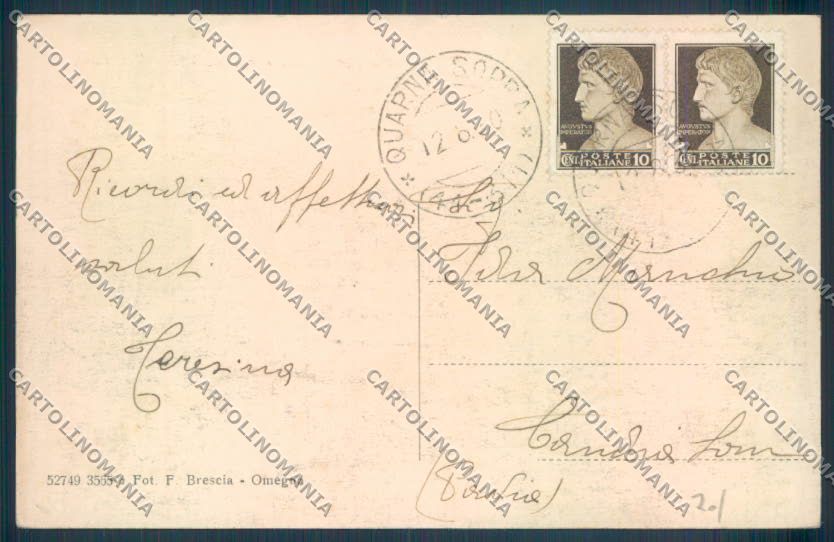 Verbania Quarna Sopra cartolina ZQ8871 – retro