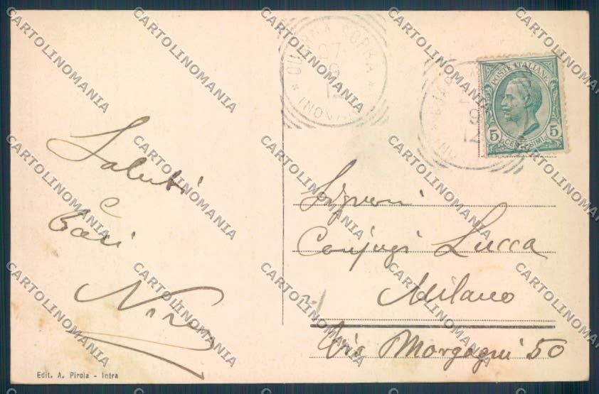 Verbania Quarna Sopra cartolina ZQ8872 – retro