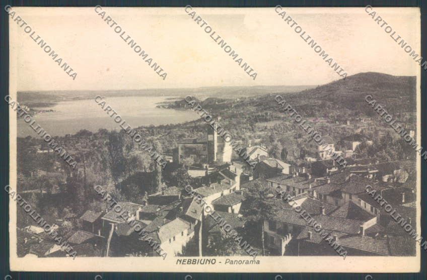Novara Nebbiuno cartolina ZQ8877 – fronte