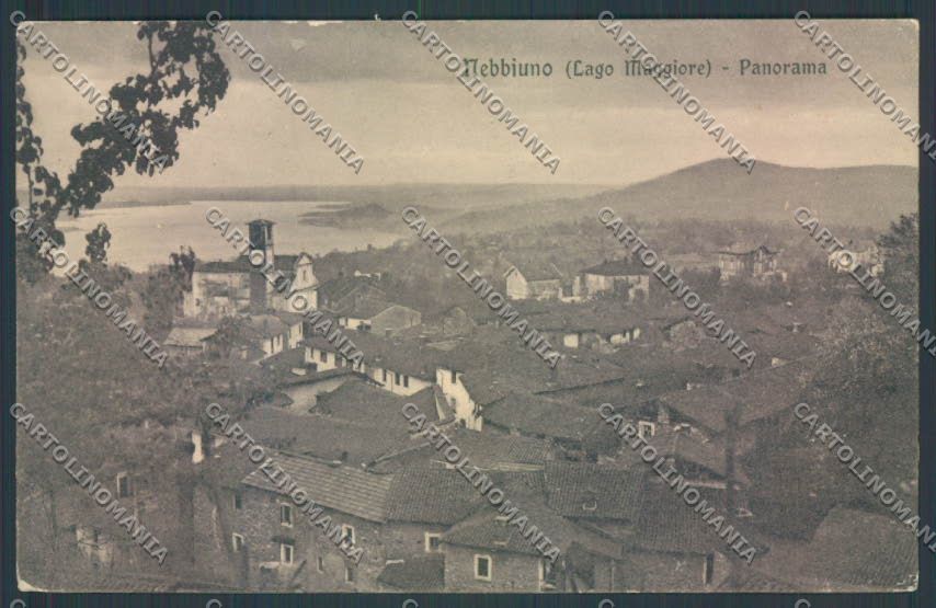 Novara Nebbiuno ABRASA cartolina ZQ8878 – fronte
