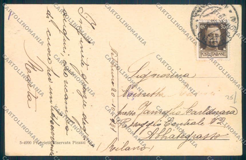 Novara Nebbiuno cartolina ZQ8884 – retro