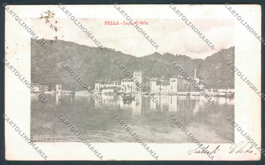 Novara Pella cartolina ZQ8900 – fronte