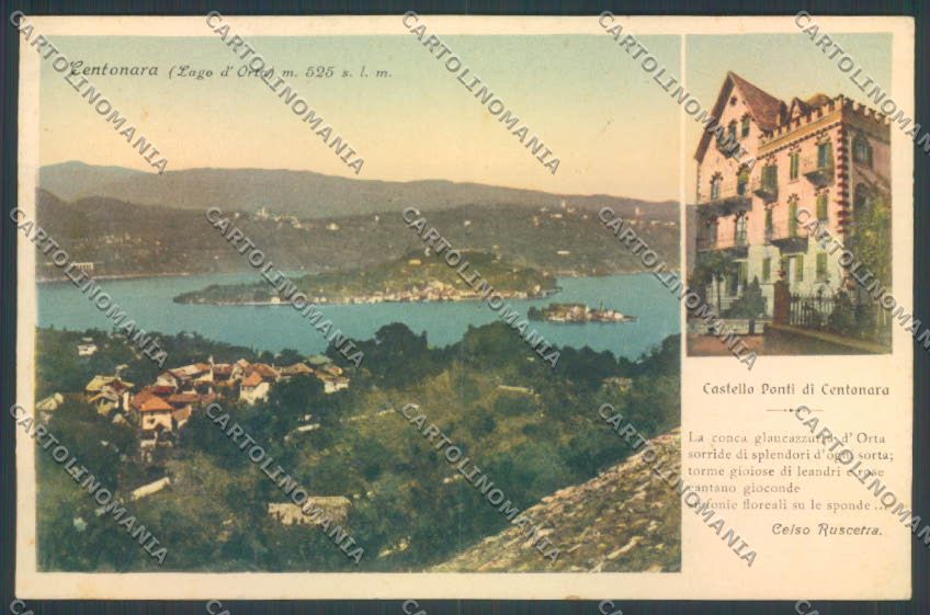Verbania Madonna del Sasso Centonara cartolina ZQ8901 – fronte