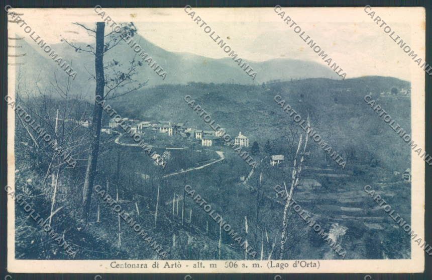 Verbania Madonna del Sasso Centonara cartolina ZQ8903 – fronte