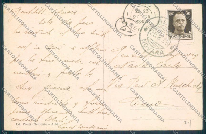 Verbania Madonna del Sasso Centonara cartolina ZQ8903 – retro