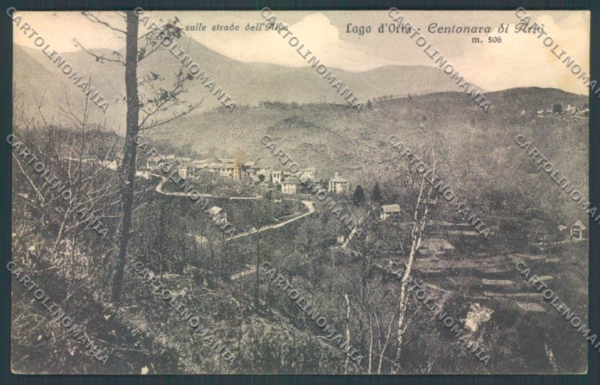 Verbania Madonna del Sasso Centonara cartolina ZQ8905 – fronte