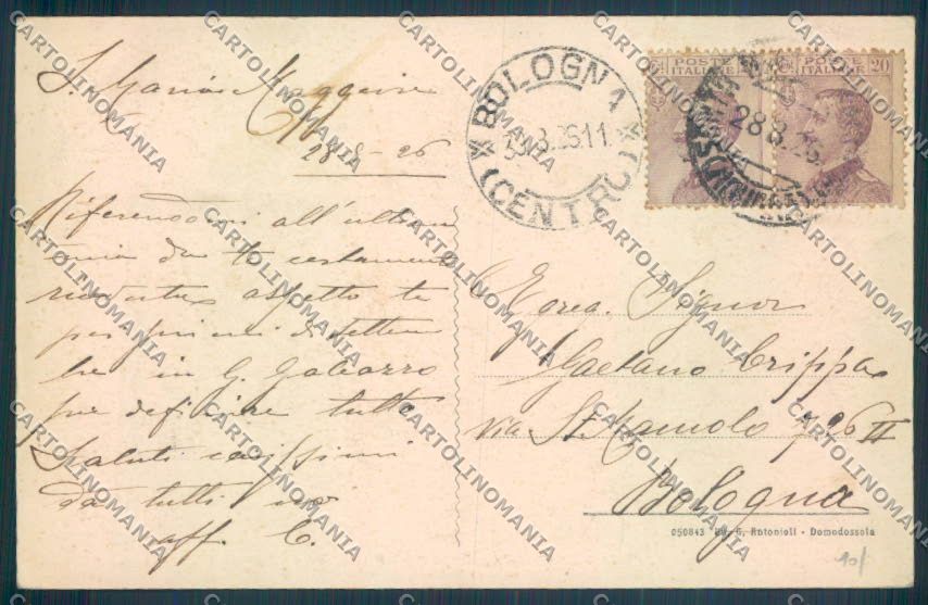 Verbania Santa Maria Maggiore Pioda Toceno cartolina ZQ8914 – retro