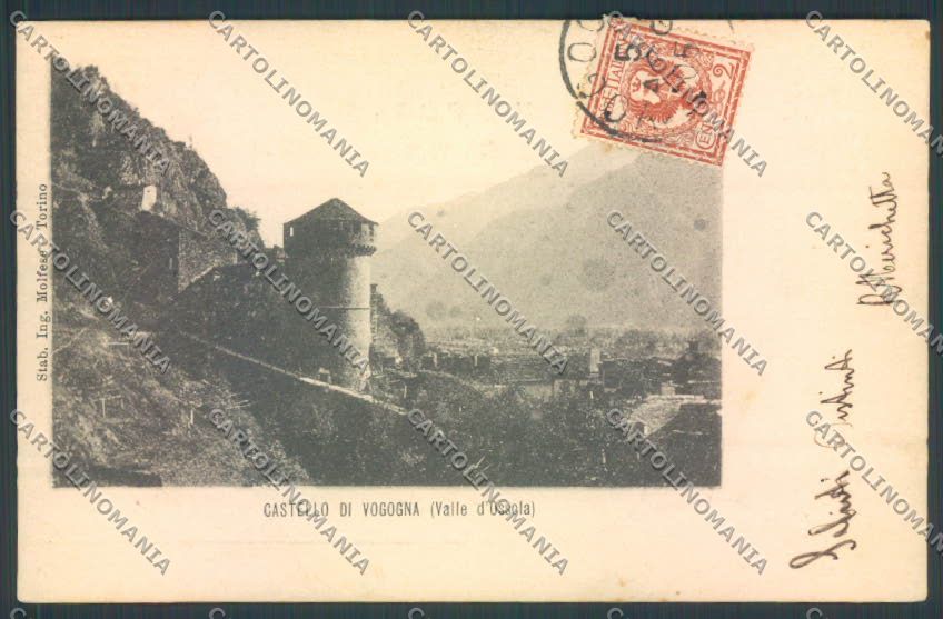 Verbania Vogogna cartolina ZQ8939 – fronte