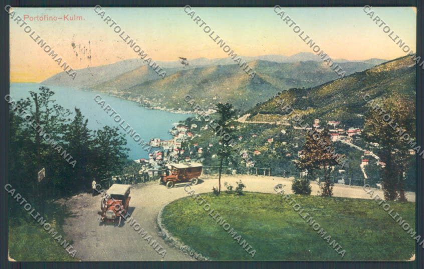 Genova Portofino Kulm cartolina ZQ8962 – fronte
