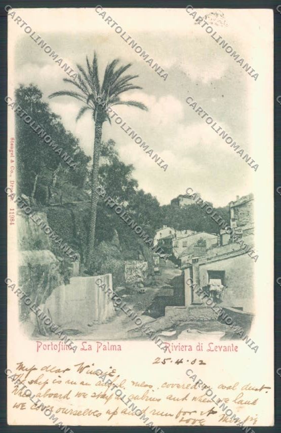 Genova Portofino cartolina ZQ8966 – fronte