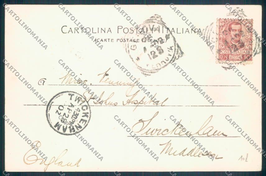 Genova Portofino cartolina ZQ8966 – retro