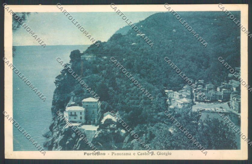 Genova Portofino cartolina ZQ8969 – fronte