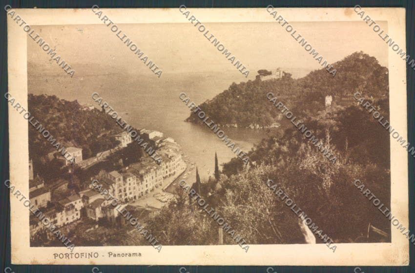 Genova Portofino cartolina ZQ8980 – fronte