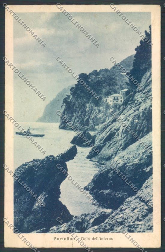 Genova Portofino cartolina ZQ8987 – fronte