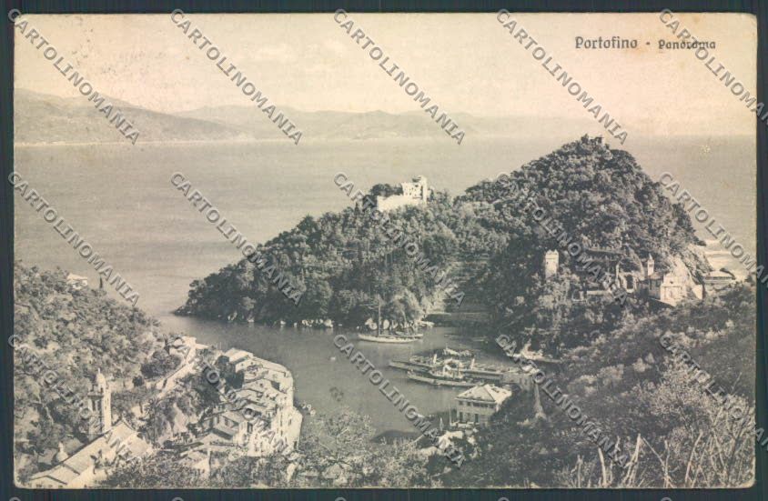Genova Portofino cartolina ZQ8993 – fronte