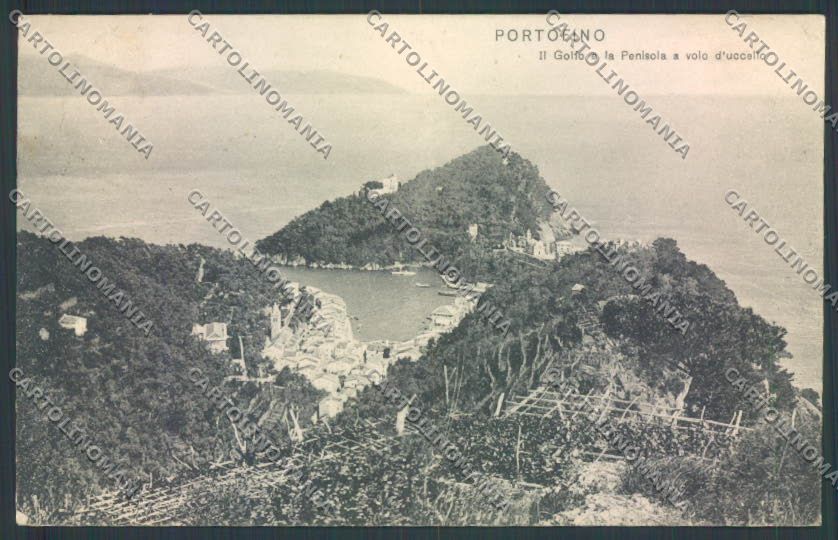 Genova Portofino cartolina ZQ9003 – fronte