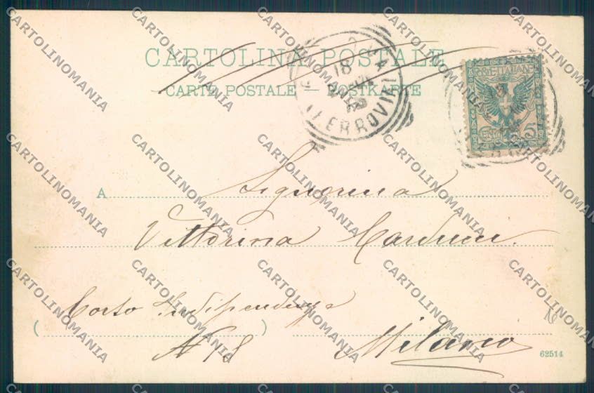 Genova Portofino cartolina ZQ9007 – retro