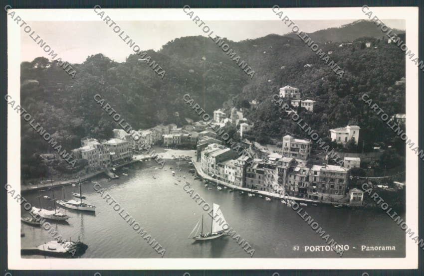 Genova Portofino Barca Foto cartolina ZQ9037 – fronte