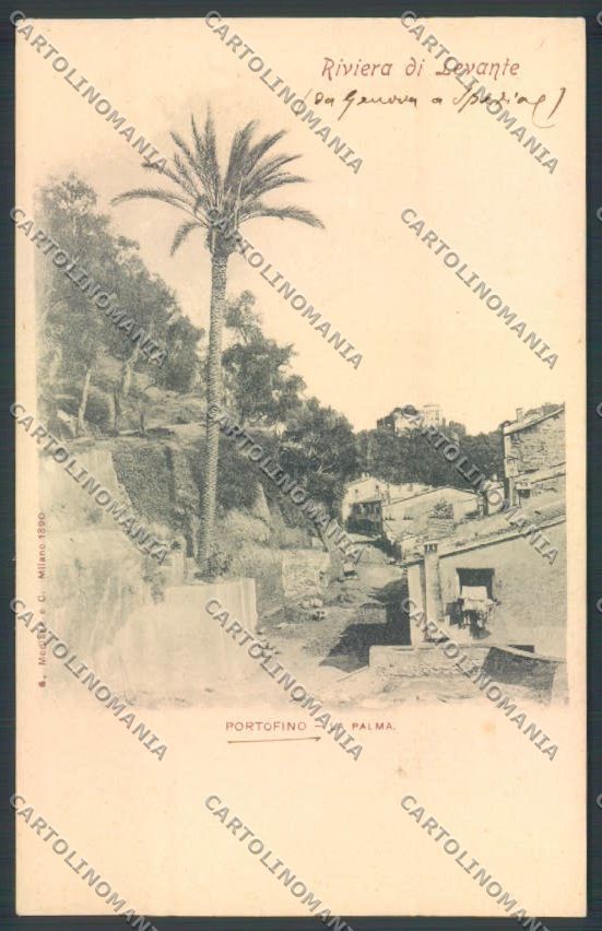 Genova Portofino cartolina ZQ9045 – fronte