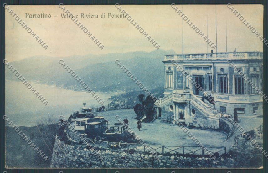 Genova Portofino cartolina ZQ9065 – fronte