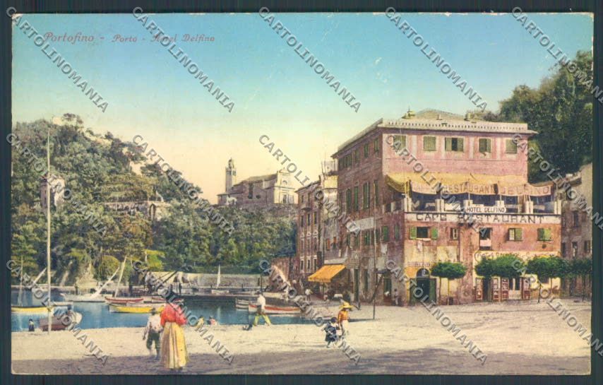 Genova Portofino cartolina ZQ9069 – fronte