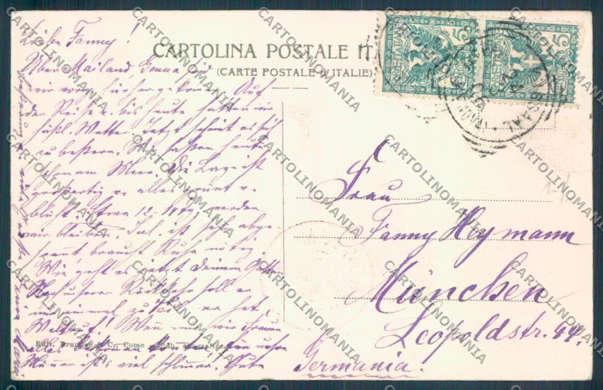 Genova Rapallo cartolina ZQ9079 – retro