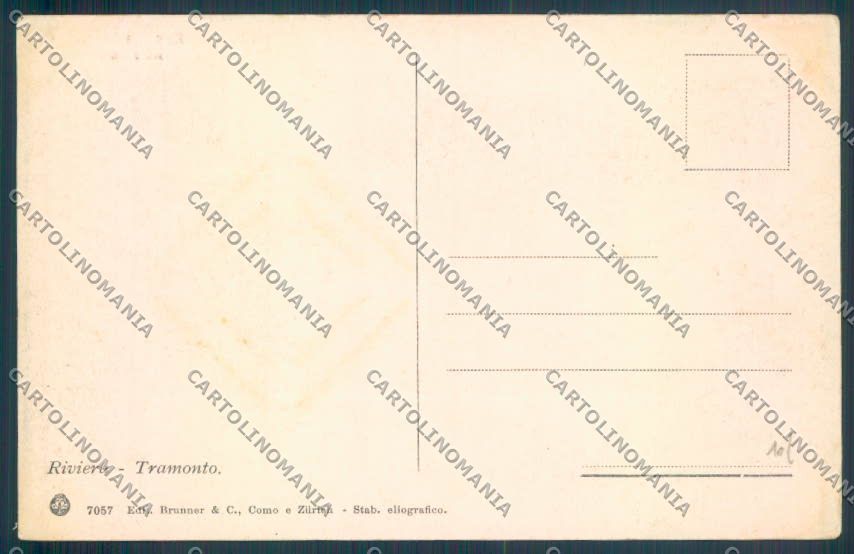 Genova Rapallo cartolina ZQ9080 – retro