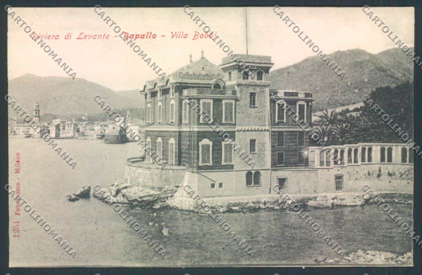 Genova Rapallo cartolina ZQ9081 – fronte