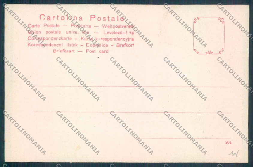 Genova Rapallo cartolina ZQ9081 – retro