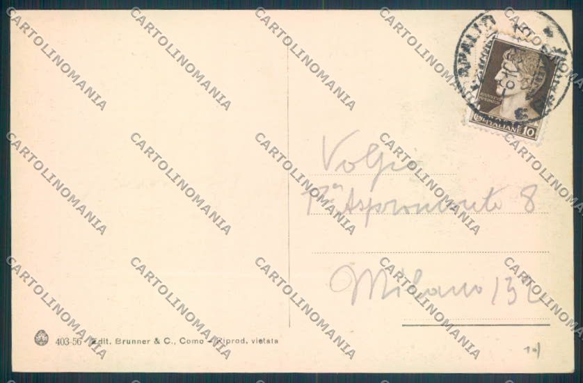 Genova Rapallo Nave cartolina ZQ9086 – retro
