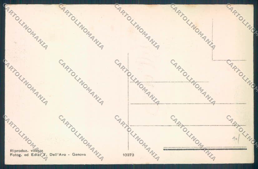 Genova Rapallo cartolina ZQ9089 – retro