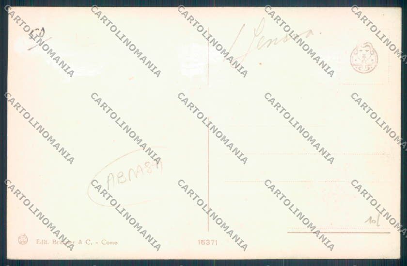 Genova Rapallo Carrozza ABRASA cartolina ZQ9099 – retro