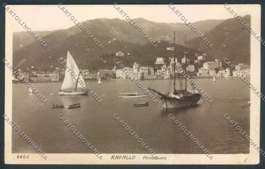 Genova Rapallo Barca Foto cartolina ZQ9102 – fronte