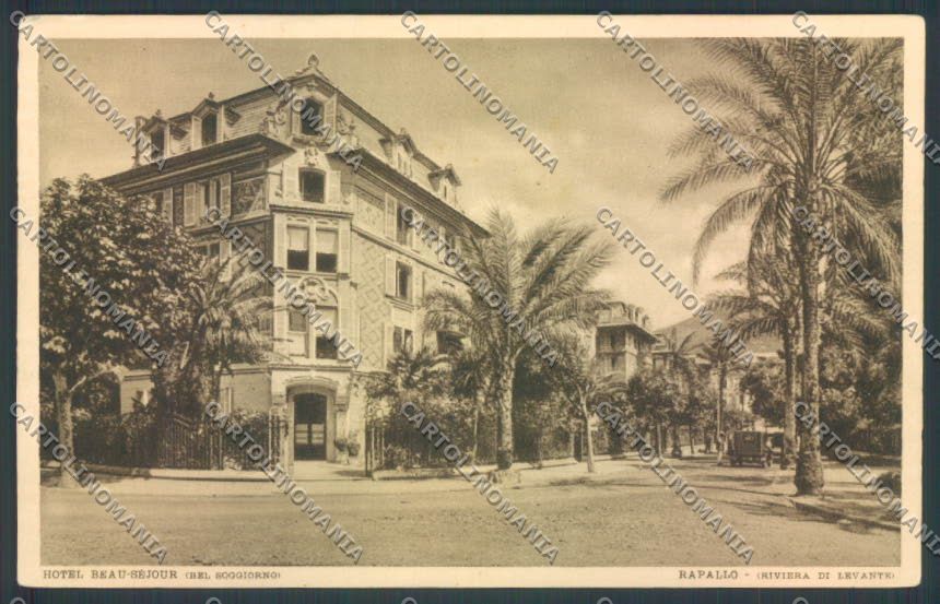 Genova Rapallo cartolina ZQ9107 – fronte