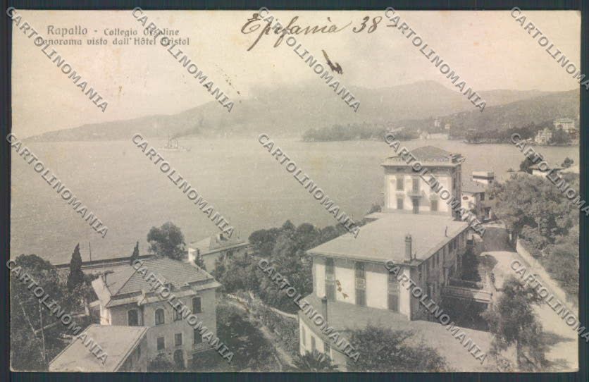 Genova Rapallo PIEGHINA cartolina ZQ9108 – fronte