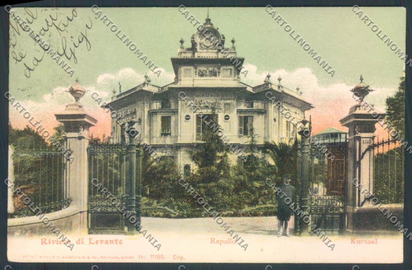 Genova Rapallo cartolina ZQ9116 – fronte