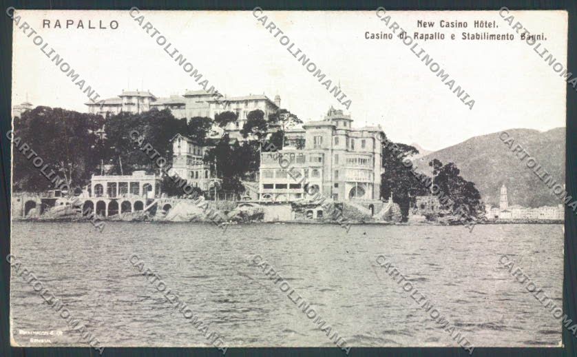 Genova Rapallo cartolina ZQ9127 – fronte