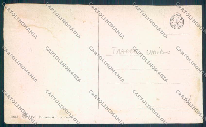 Genova Rapallo Barca TRACCE UMIDO cartolina ZQ9129 – retro