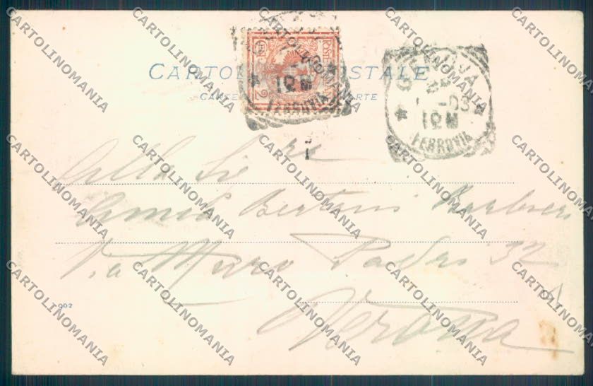 Genova Rapallo Barca cartolina ZQ9131 – retro
