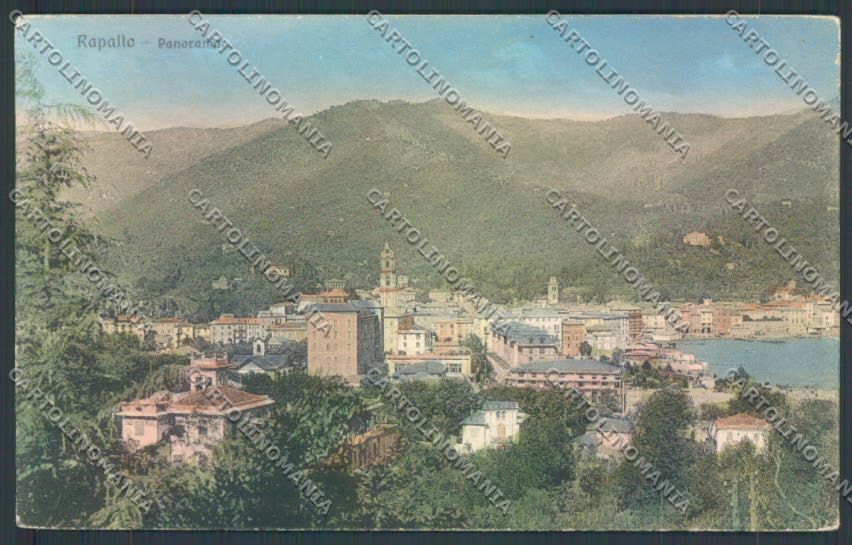 Genova Rapallo cartolina ZQ9144 – fronte
