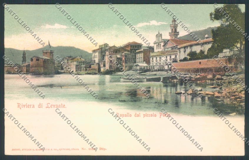 Genova Rapallo cartolina ZQ9146 – fronte