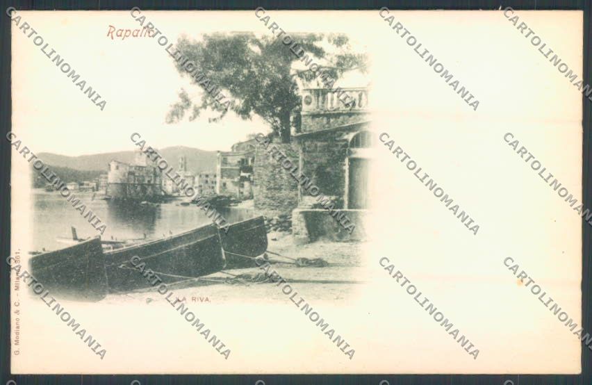 Genova Rapallo cartolina ZQ9157 – fronte